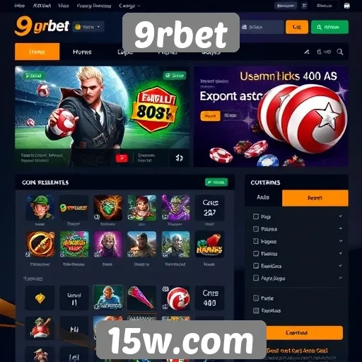 Interface do 9rbet promete melhor experiência de jogo