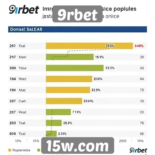 Estatísticas de popularidade do 9rbet entre os jogadores