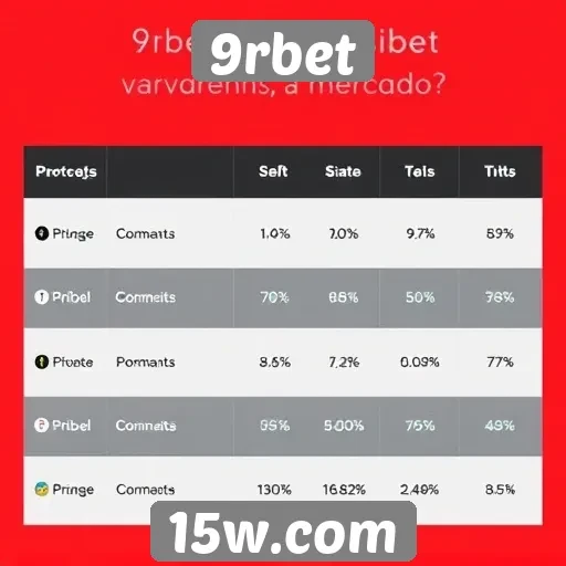 Comparativo entre 9rbet e concorrentes